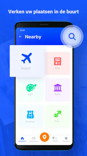 Spraakgps, routebeschrijvingen screenshot