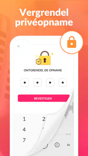 Spraakrecorder en spraakmemo's screenshot