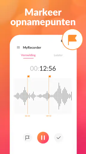 Spraakrecorder en spraakmemo's screenshot
