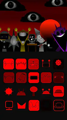 Sprunki Brainzot Music Beats screenshot