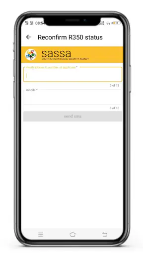 Status check App screenshot