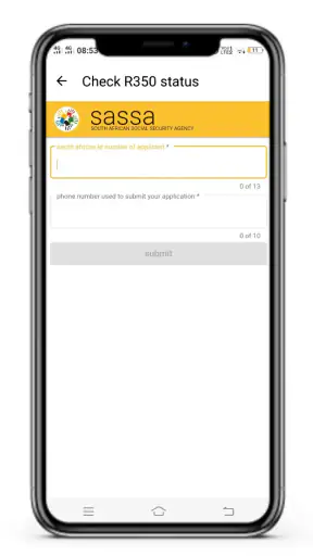 Status check App screenshot