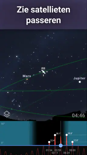 Stellarium Mobile：Sterrenkaart screenshot