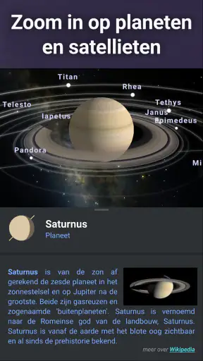 Stellarium Mobile：Sterrenkaart screenshot