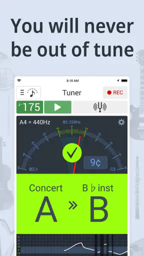 Stemapparaat en Metronoom screenshot