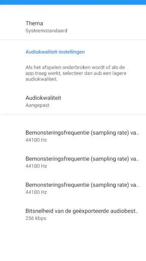Stemvervormer met effecten screenshot