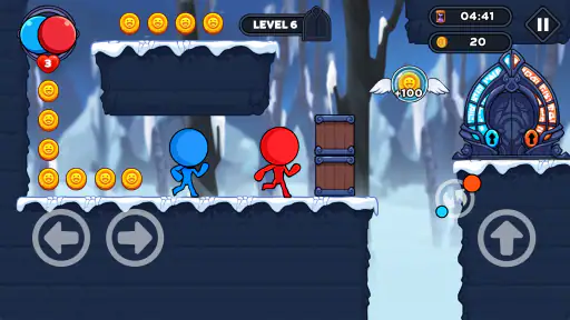 Stick Red Blue: Horror Escape screenshot