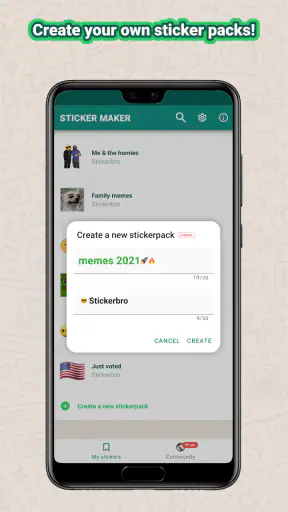 Sticker maker screenshot