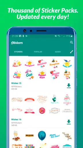Stickers for WhatsApp screenshot
