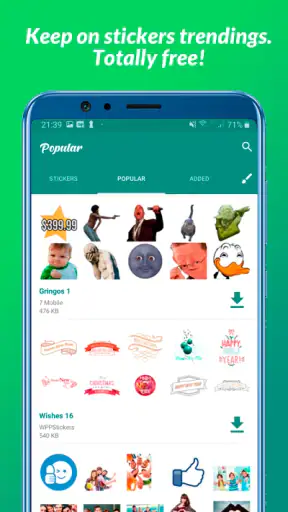 Stickers for WhatsApp screenshot
