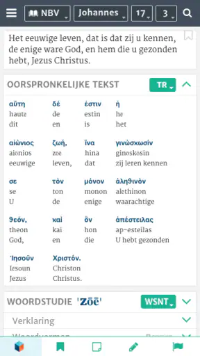 StudieBijbel screenshot