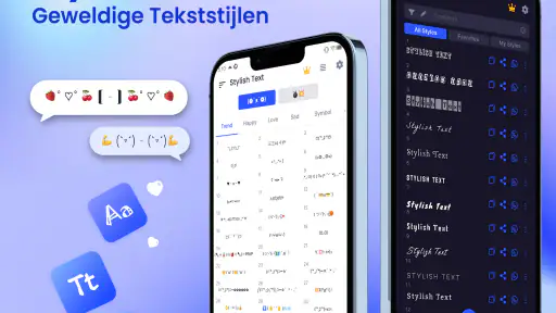 Stylist Text: Lettertypestijl screenshot