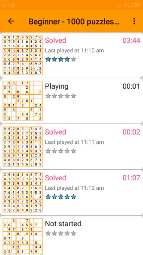 Sudoku Ultimate Offline puzzle screenshot