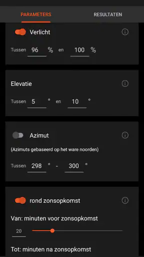 Sun Surveyor (Zon & Maan) screenshot