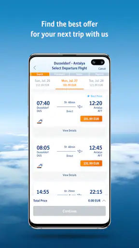 SunExpress screenshot