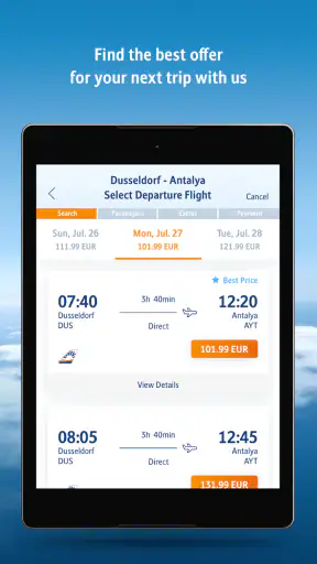 SunExpress screenshot