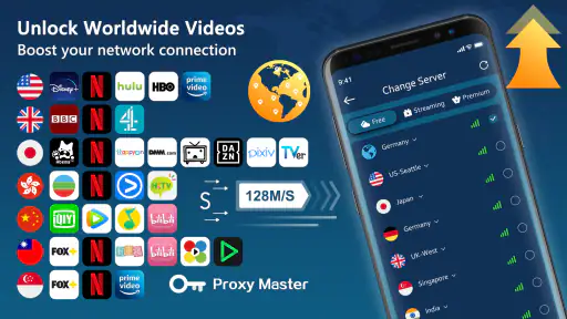 Super VPN Proxy - Proxy Master screenshot