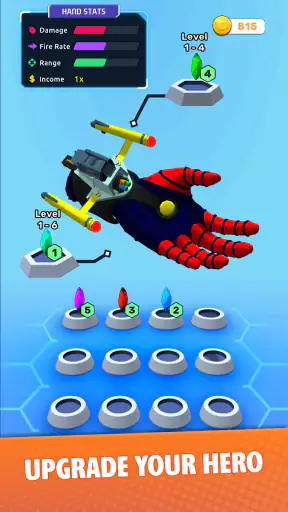 Superhero Hand Run screenshot