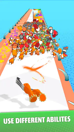 Superhero Hand Run screenshot