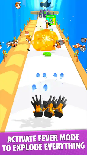 Superhero Hand Run screenshot