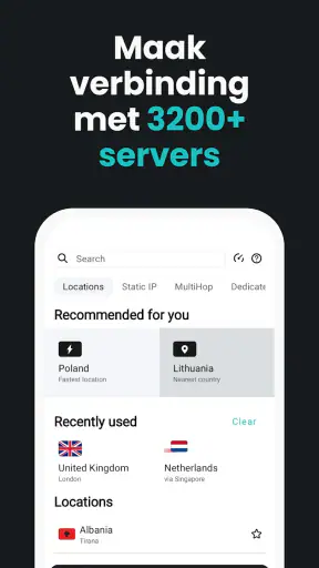 Surfshark: Snelle, Veilige VPN screenshot