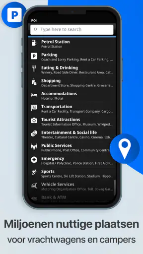 Sygic GPS Truck & Caravan screenshot