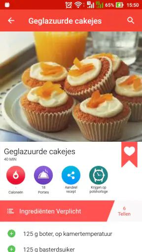 Taart Recepten screenshot