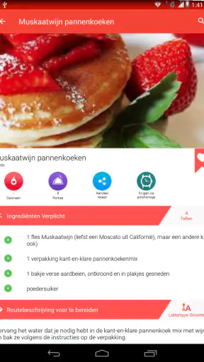 Taart Recepten screenshot