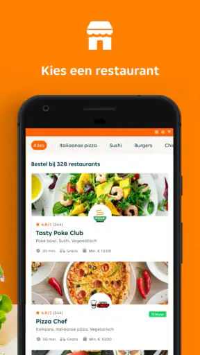 Takeaway.com screenshot