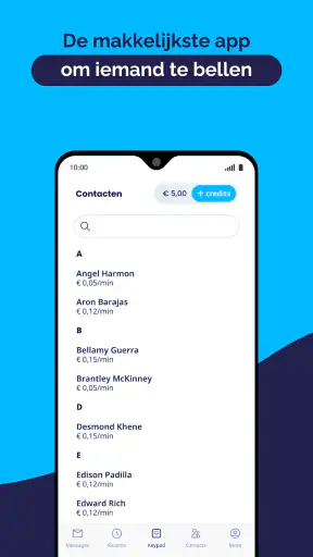 Talk360: Internationaal bellen screenshot