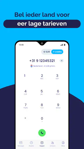 Talk360: Internationaal bellen screenshot