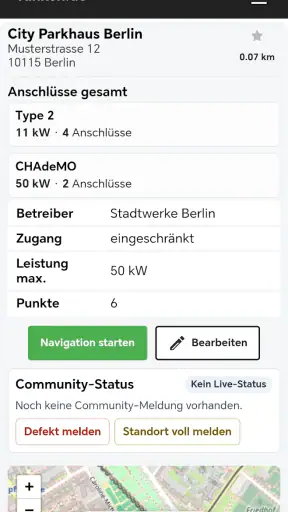 tanken.de screenshot