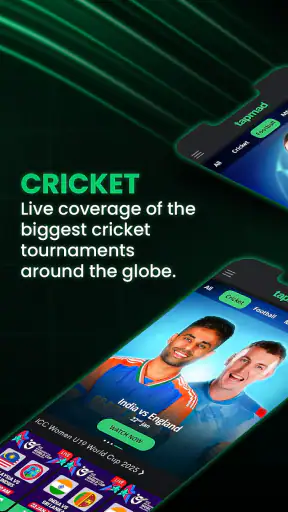 tapmad: Live Sports screenshot