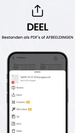 TapScanner - Scanner naar PDF screenshot