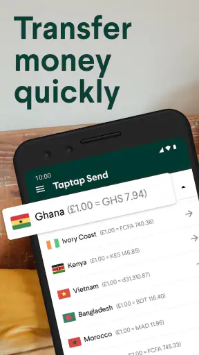 Taptap Send: Money Transfer screenshot