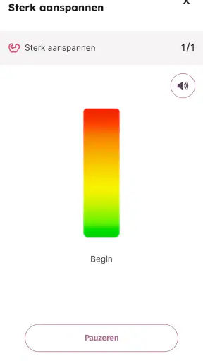 Tät bekkenbodemtraining screenshot