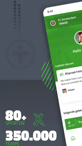 TeamPlus - Teamorganisatie screenshot