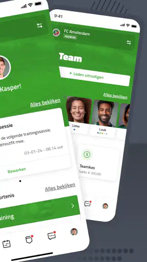 TeamPlus - Teamorganisatie screenshot