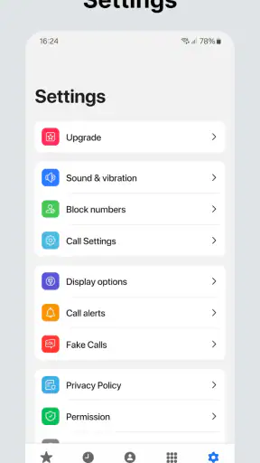 Telefoon screenshot