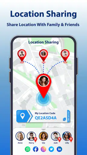 Telefoonnummer Locatie screenshot