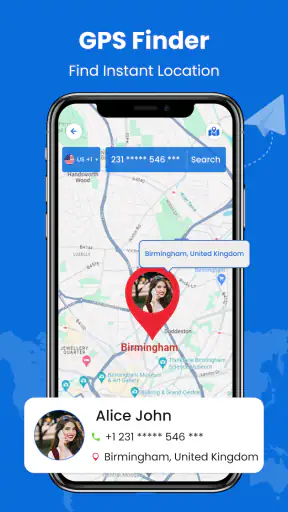 Telefoonnummertracker screenshot