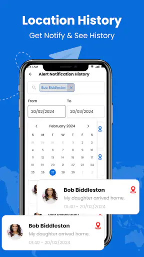 Telefoonnummertracker screenshot