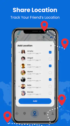 Telefoonnummertracker screenshot