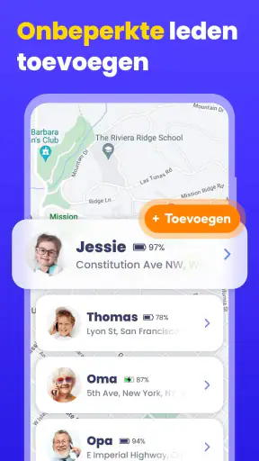 Telefoontracker - GPS tracker screenshot