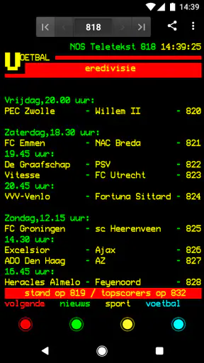 Teletekst screenshot