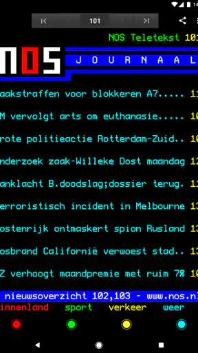 Teletekst screenshot