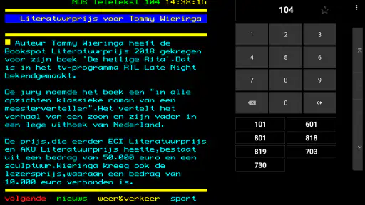 Teletekst screenshot