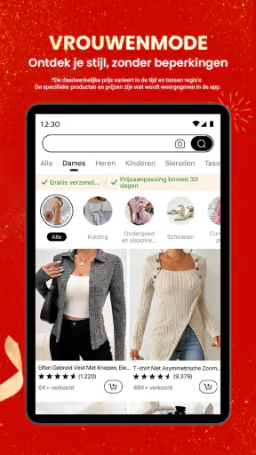 Temu:Winkel als een miljardair screenshot