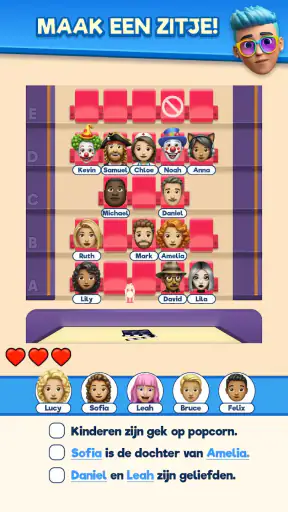 That's My Seat - Logic Puzzle screenshot