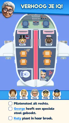 That's My Seat - Logic Puzzle screenshot